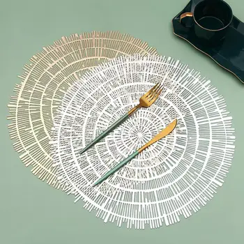 коврики для стола с нескользящей теплоизоляцией, креативные выдалбливаемые коврики для стола из кружевного дерева в японском стиле, украшение стола