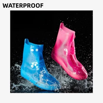 Открытый водонепроницаемый противоскользящий чехол для непромокаемой обуви для мужчин и женщин, защита от дождя, Износостойкие легкие непромокаемые ботинки, защитные чехлы для обуви