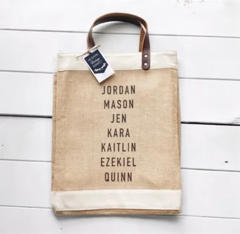 Изготовленная на Заказ Джутовая сумка |Пляжная сумка| Рыночная сумка |Подарок для Нее| Рыночная сумка | Джутовая сумка |Хозяйственная сумка| Сумка из мешковины | Фермерская сумка|Бакалея