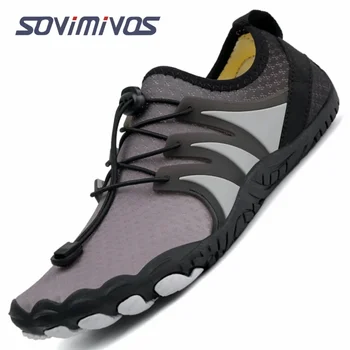 Мужские кроссовки для бега по тропе, легкая спортивная обувь для босоножек с нулевым падением, нескользящие минималистичные женские кроссовки для прогулок на открытом воздухе