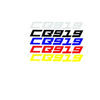 Наклейки на мотоцикл, эмблемы, наклейка в виде ракушки для HONDA CB919, логотип CB 919, пара