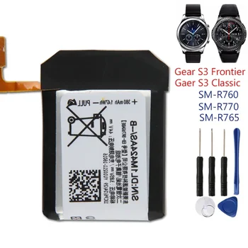 Сменный Аккумулятор EB-BR760ABE Для Samsung Gear S3 SM-R760 SM-R770 SM-R765 Аккумуляторная Батарея 380 мАч