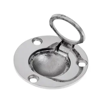 Подъемное кольцо для скрытого монтажа из нержавеющей стали, тяговое кольцо для ручки -
