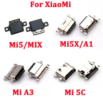5 Шт. Разъем Для USB-порта Зарядки Для Xiaomi Mi A1 A2 A3 5X 6X 5S Plus 5C 5 6 Mix Разъем Зарядного Устройства Запасные Части