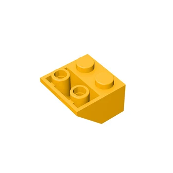 10 ШТ кирпичей 3660 2x2 с перевернутым наклоном 45 ° Строительные блоки Кирпичи Детали для поделок Совместимый логотип Развивающие детали Игрушки