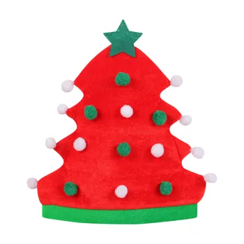 Рождественские украшения, шляпы для Рождественской елки, праздничные шляпы Для дней рождения и праздничных тематических вечеринок, Рождественские плюшевые шляпы decoración