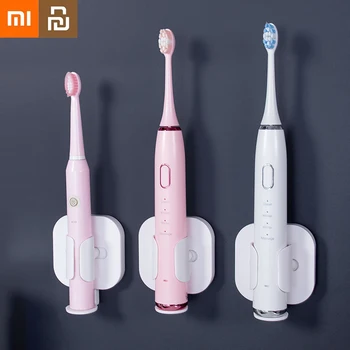 Xiaomi Youpin Подставка для зубных щеток Стеллаж-органайзер Электрические держатели для зубных щеток Настенный держатель Компактные аксессуары для ванной комнаты