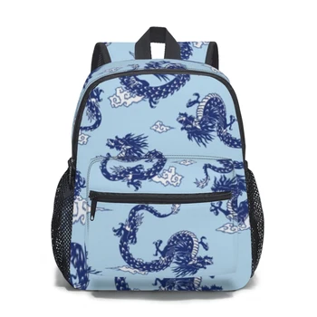 2023 Детский рюкзак для малышей Школьная сумка Японское облако дракона Сумка для детского сада для девочек и мальчиков