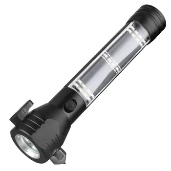 Фонарик Ультраяркая светодиодная лампа T6 с шариками, водонепроницаемый фонарик с возможностью масштабирования, 5 режимов освещения, многофункциональный USB-прожектор