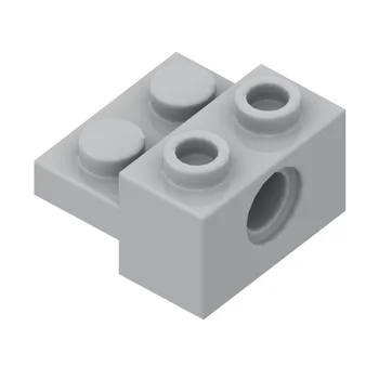 10ШТ Строительных блоков Technicalalal 1x2 перфорированная кирпичная фундаментная плита, Совместимая с частицами, Часть Moc Toy 73109