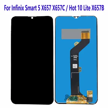 Для Infinix Hot 10 Lite X657B ЖК-дисплей С Сенсорным Экраном, Дигитайзер В Сборе, Сменный Аксессуар Для Infinix Smart 5 X657 X657C
