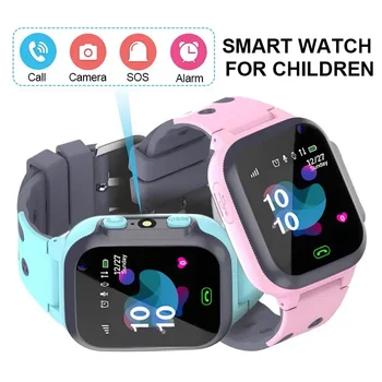 Детские Часы Call Kids Smart Watch Детские GPS SOS Водонепроницаемые Смарт-Часы С Отслеживанием Местоположения SIM-карты Детские Часы Для XIAOMI
