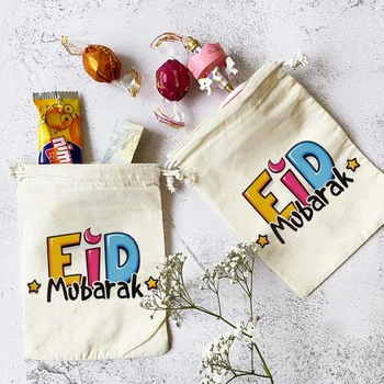 5шт Ид Мубарак деньги конфеты игрушки сумки Ид аль-Фитр мусульманин Исламский Рамадан Карим украшения дети малыш мальчик девочка подарок