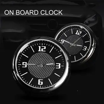 Новинка в автомобиле Модифицированные часы Светящиеся электронные часы Украшение интерьера автомобиля