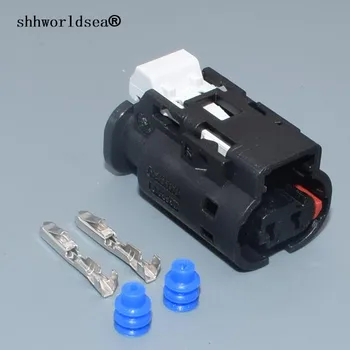 shhworldsea 2pin 1,2 мм корпус автомобиля водонепроницаемый штекер жгут проводов кабельный разъем 09405621